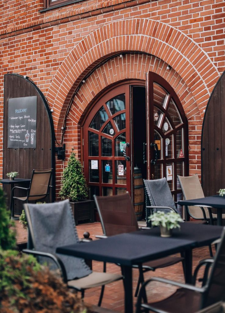 Ogródek restauracji Filharmonia w Gdańsku