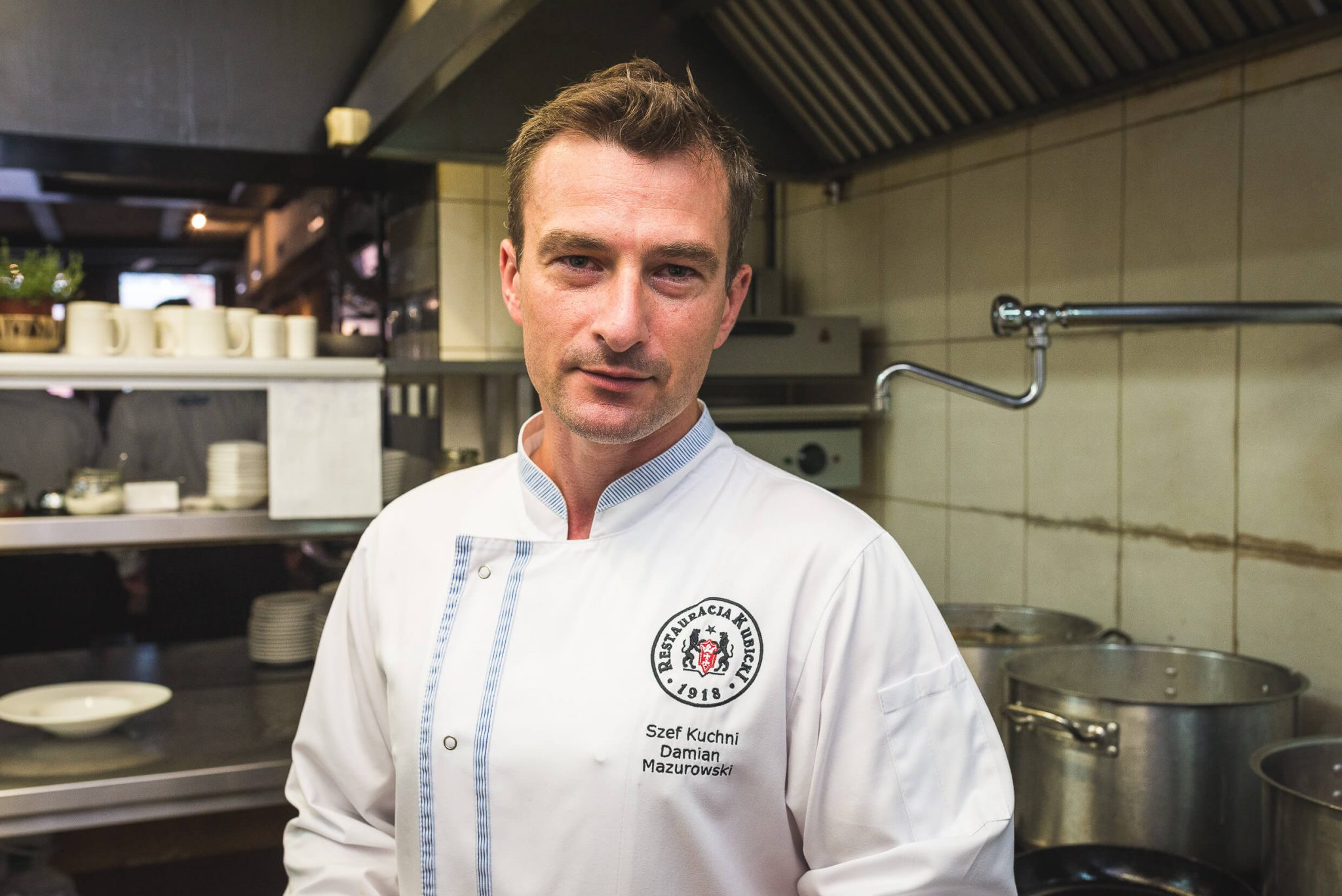 The head chefs: Damian Mazurowski, Kubicki Restaurant